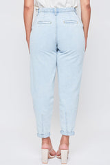 Women's Pleated Mom Jeans From YMI JEANS