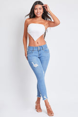 Women's Sustainable WannaBettaButt Ankle Jeans From YMI JEANS
