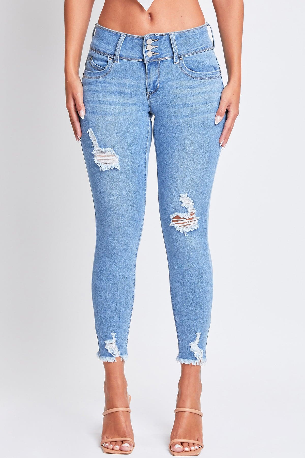 Women's Sustainable WannaBettaButt Ankle Jeans From YMI JEANS