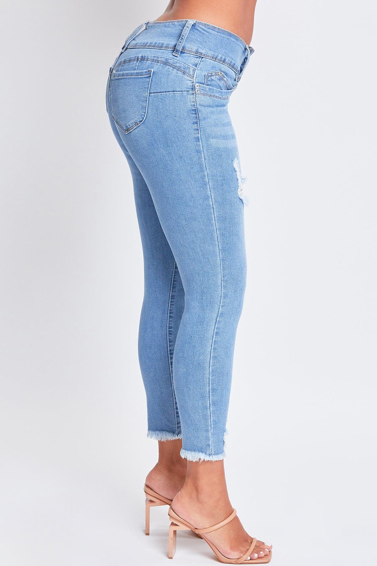 Women's Sustainable WannaBettaButt Ankle Jeans From YMI JEANS