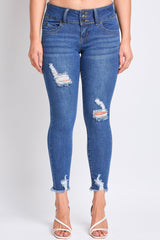 Women's Sustainable WannaBettaButt Ankle Jeans From YMI JEANS