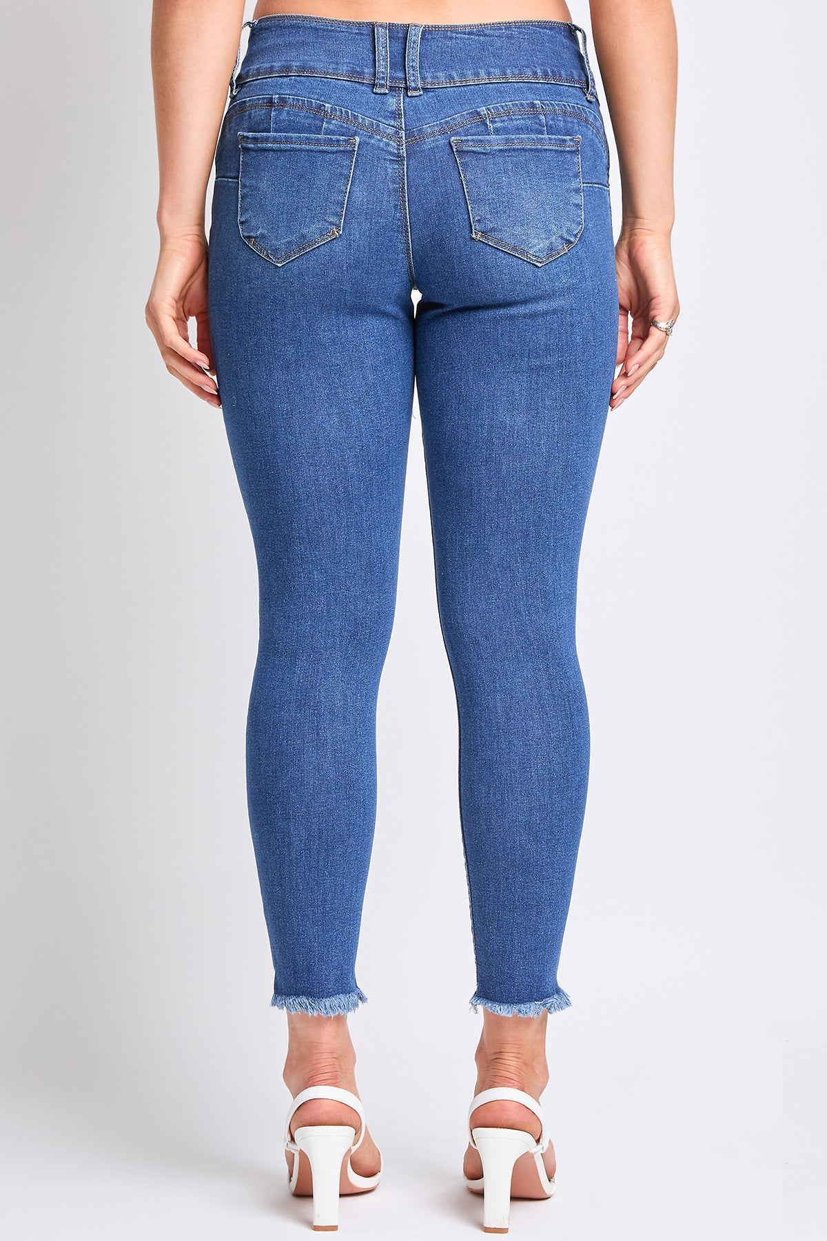 Women's Sustainable WannaBettaButt Ankle Jeans From YMI JEANS