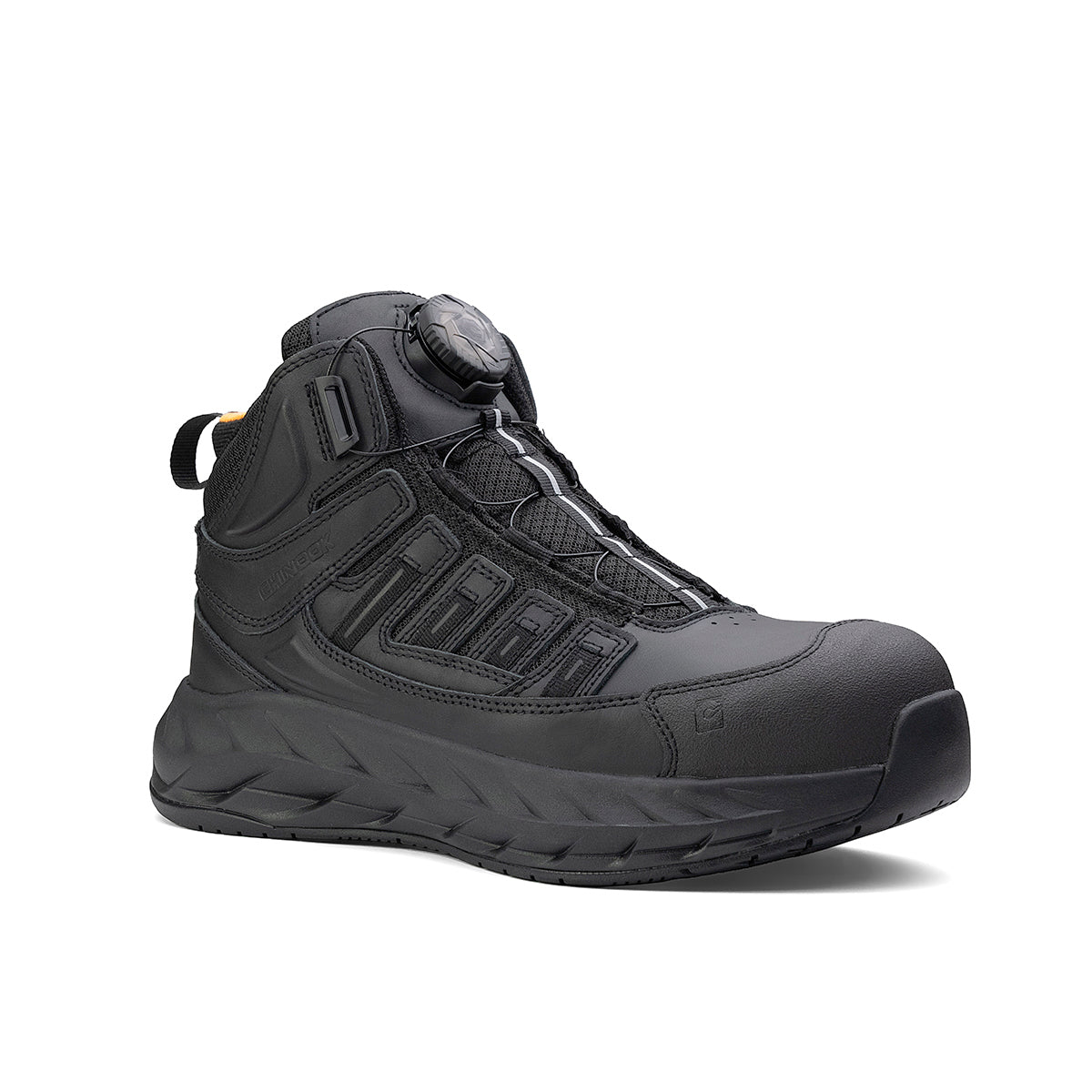 Pro Safety Mid 6" Composite Toe Work Boot – Black From Chinook Footwear