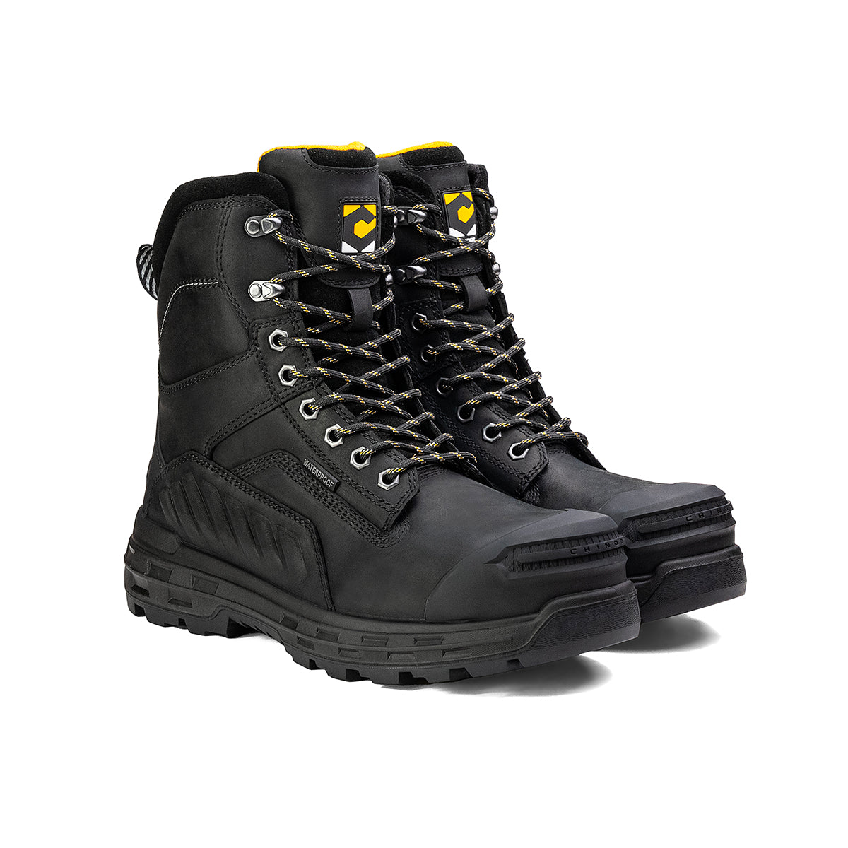 Wildwood 8” Waterproof Composite Toe Black Boot - Made in USA from Chinook® Footwear