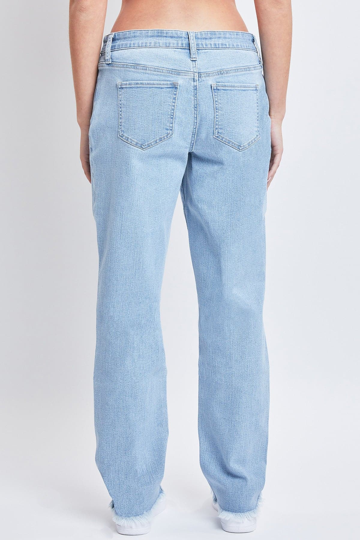 Women's Dream with Fold-Over Waist Low Rise Jeans From YMI JEANS