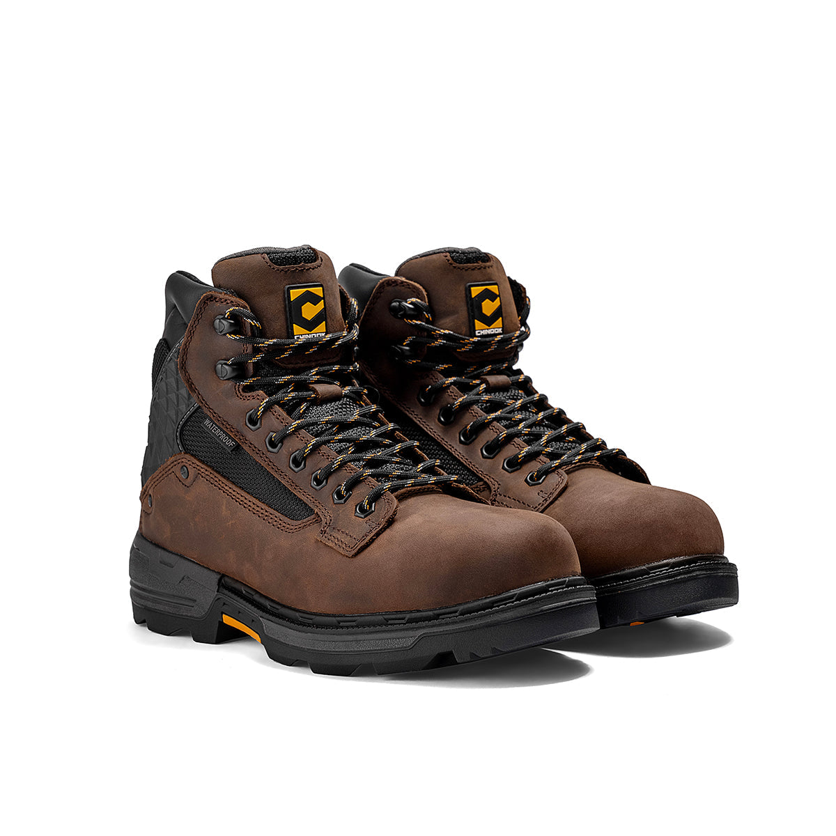 Pallet Jack 6" Plain Toe Waterproof Work Boot – Brown From Chinook Footwear