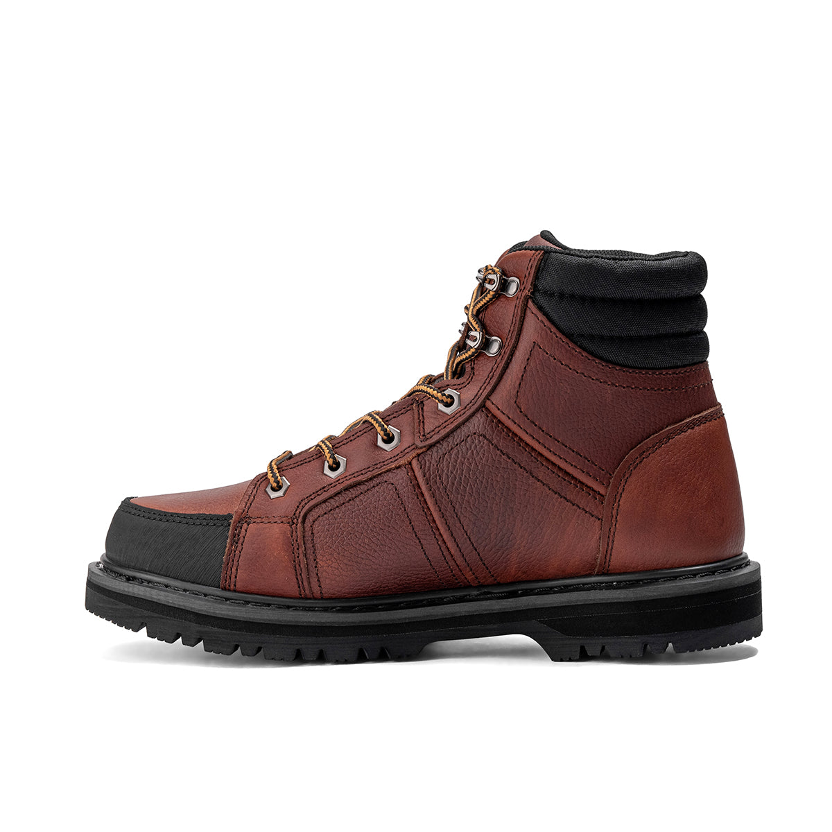 Contractor 6" Soft Toe Leather Work Boot – Brown From Chinook Footwear