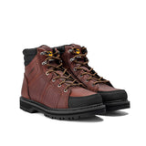 Contractor 6" Soft Toe Leather Work Boot – Brown From Chinook Footwear