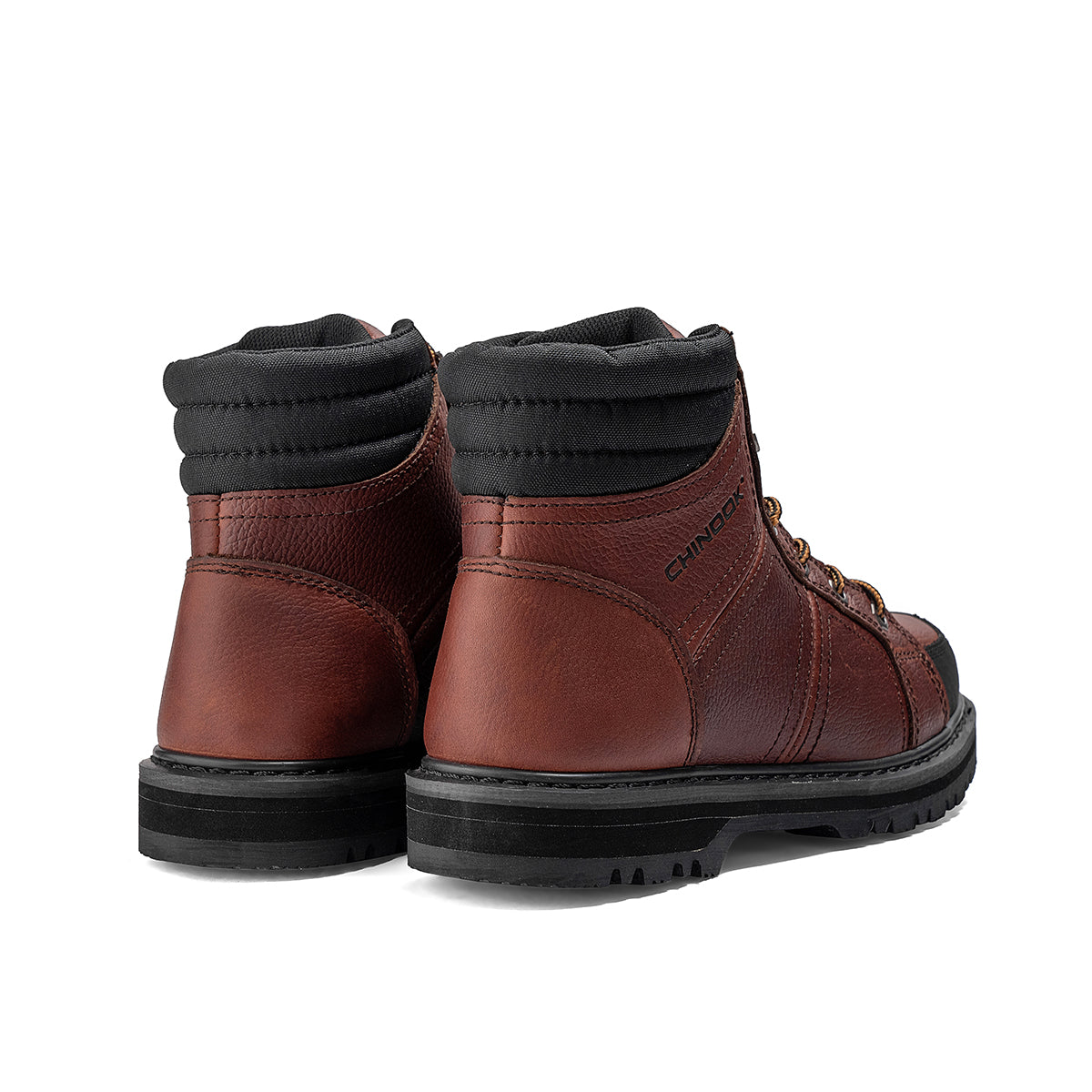 Contractor 6" Soft Toe Leather Work Boot – Brown From Chinook Footwear