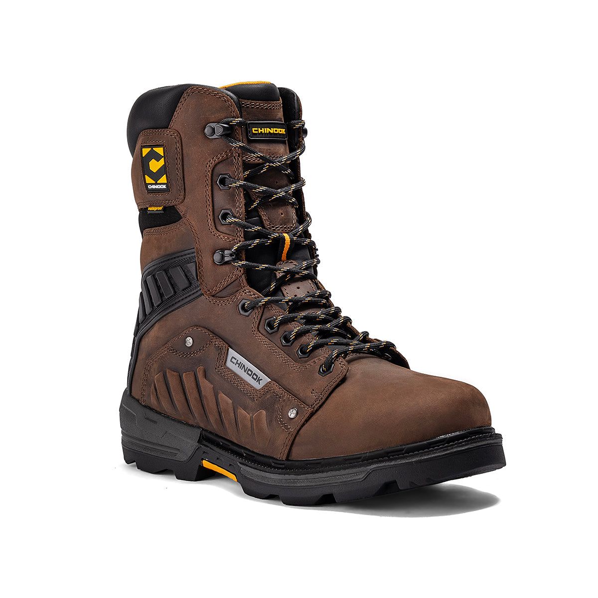 Scorpion 9” Plain Toe Waterproof Work Boot – Brown from Chinook® Footwear