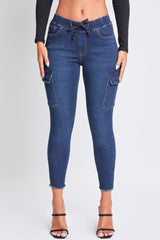 Women's Skinny Cargo Jeans  From YMI JEANS