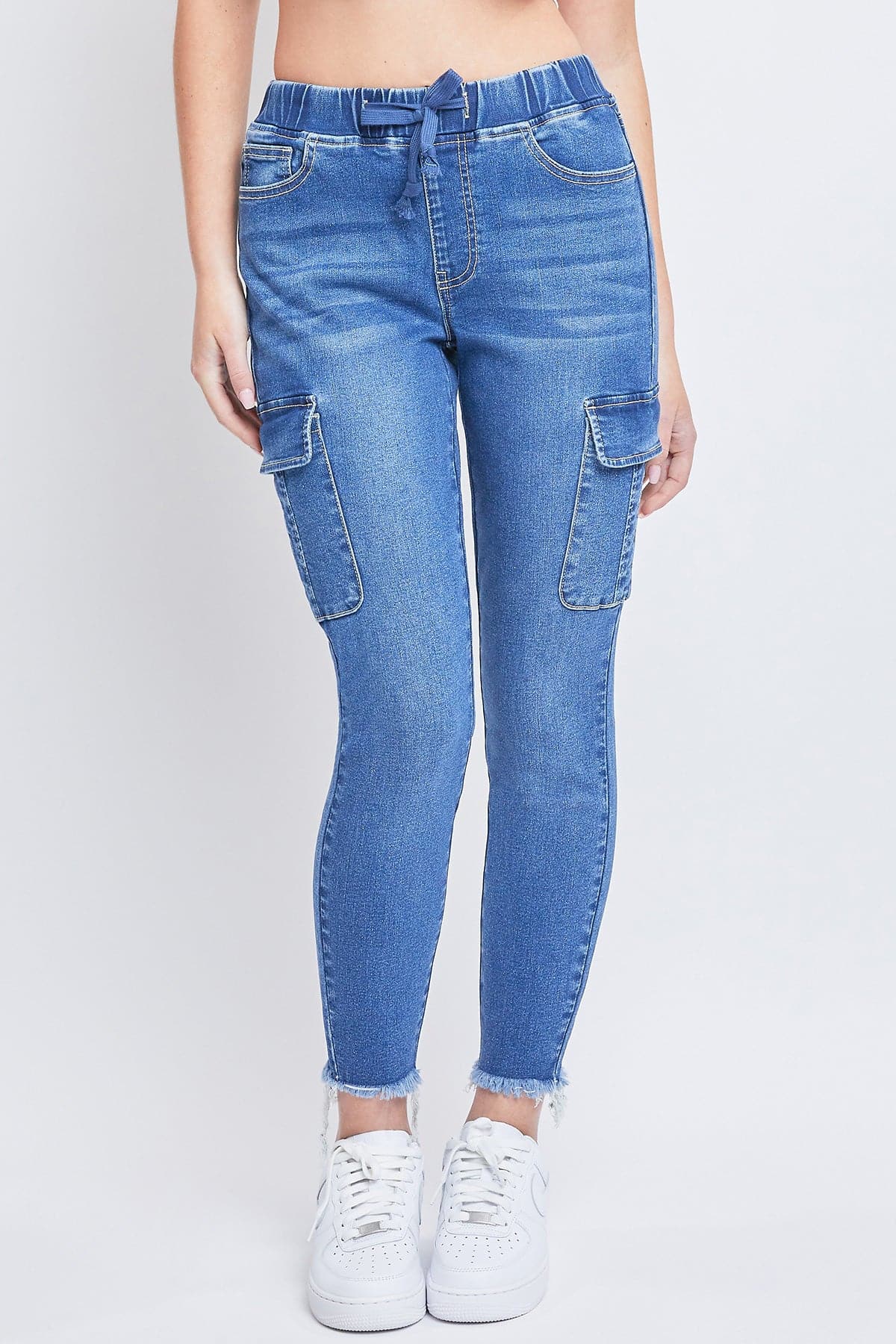Women's Skinny Cargo Jeans  From YMI JEANS