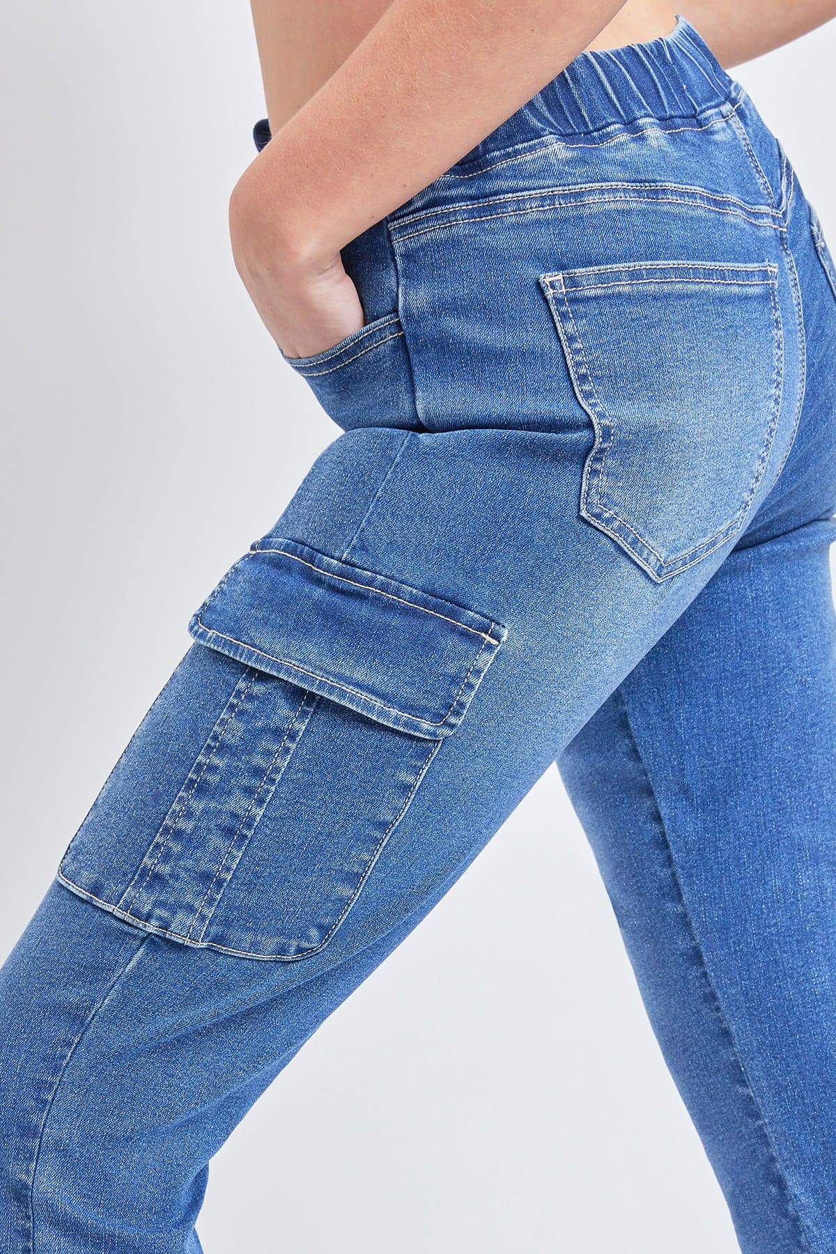Women's Skinny Cargo Jeans  From YMI JEANS