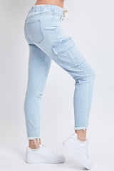Women's Skinny Cargo Jeans  From YMI JEANS