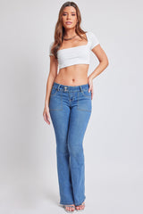 Women's Flare Featuring Flap Back Pocket Jeans from YMI JEANS