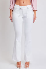 Women's Flare Featuring Flap Back Pocket Jeans from YMI JEANS