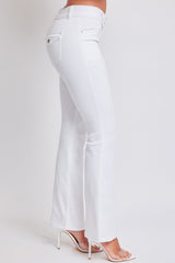 Women's Flare Featuring Flap Back Pocket Jeans from YMI JEANS