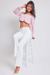 Women's Flare Featuring Flap Back Pocket Jeans from YMI JEANS