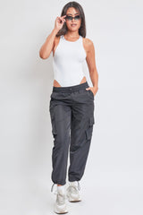 Women's Nylon Cargo Jogger from YMI JEANS