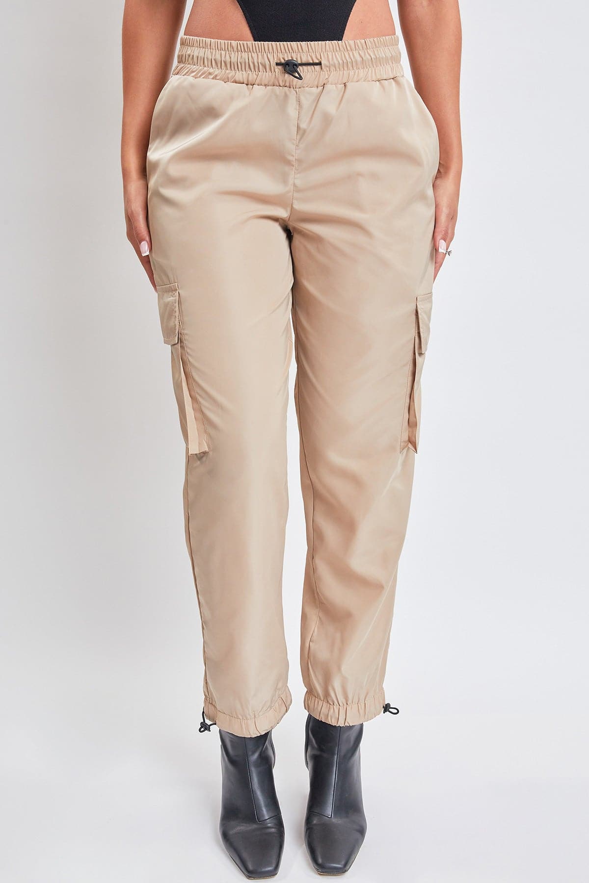 Women's Nylon Cargo Jogger from YMI JEANS