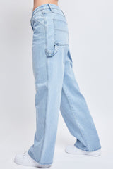 Women's Dream Mid-Rise Utility Straight Leg Jeans From YMI JEANS