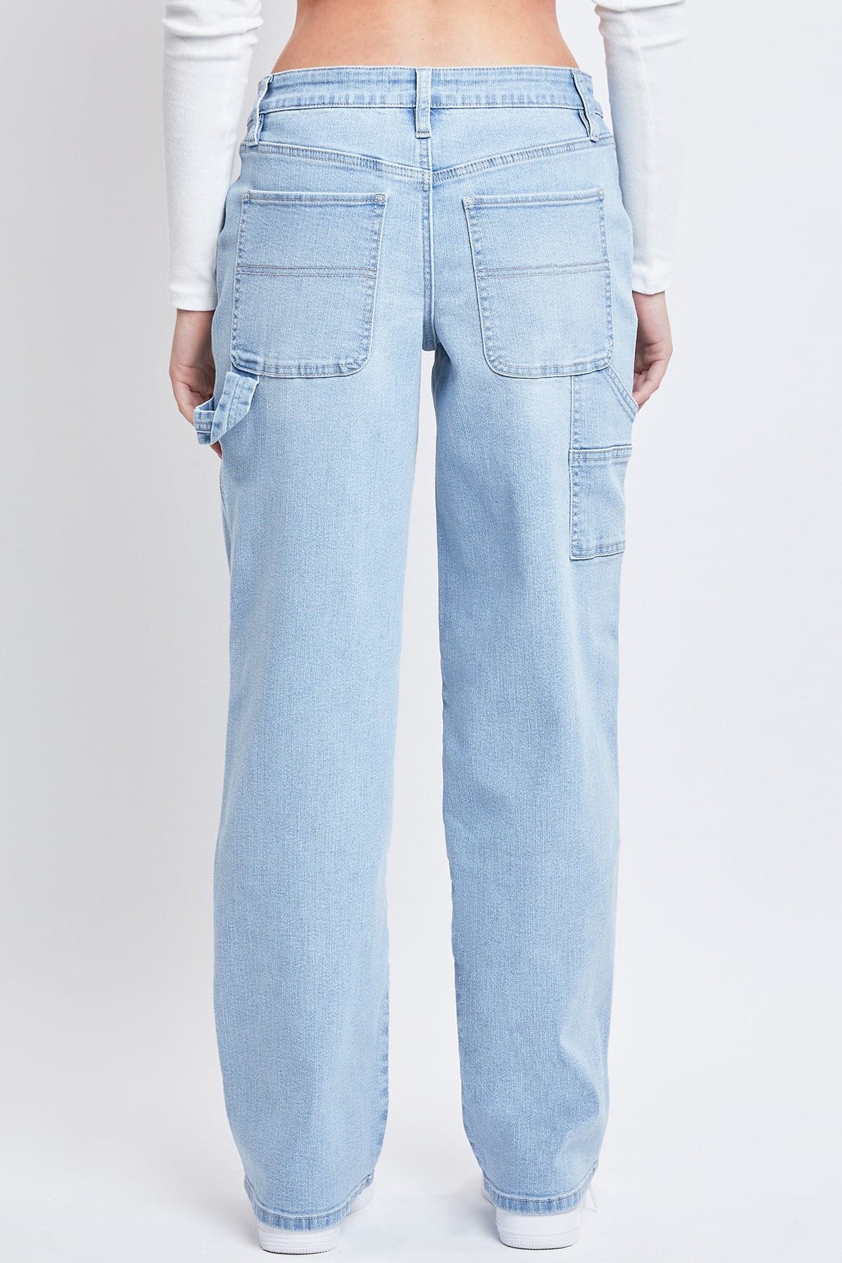 Women's Dream Mid-Rise Utility Straight Leg Jeans From YMI JEANS