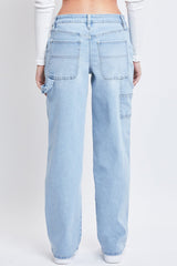 Women's Dream Mid-Rise Utility Straight Leg Jeans From YMI JEANS