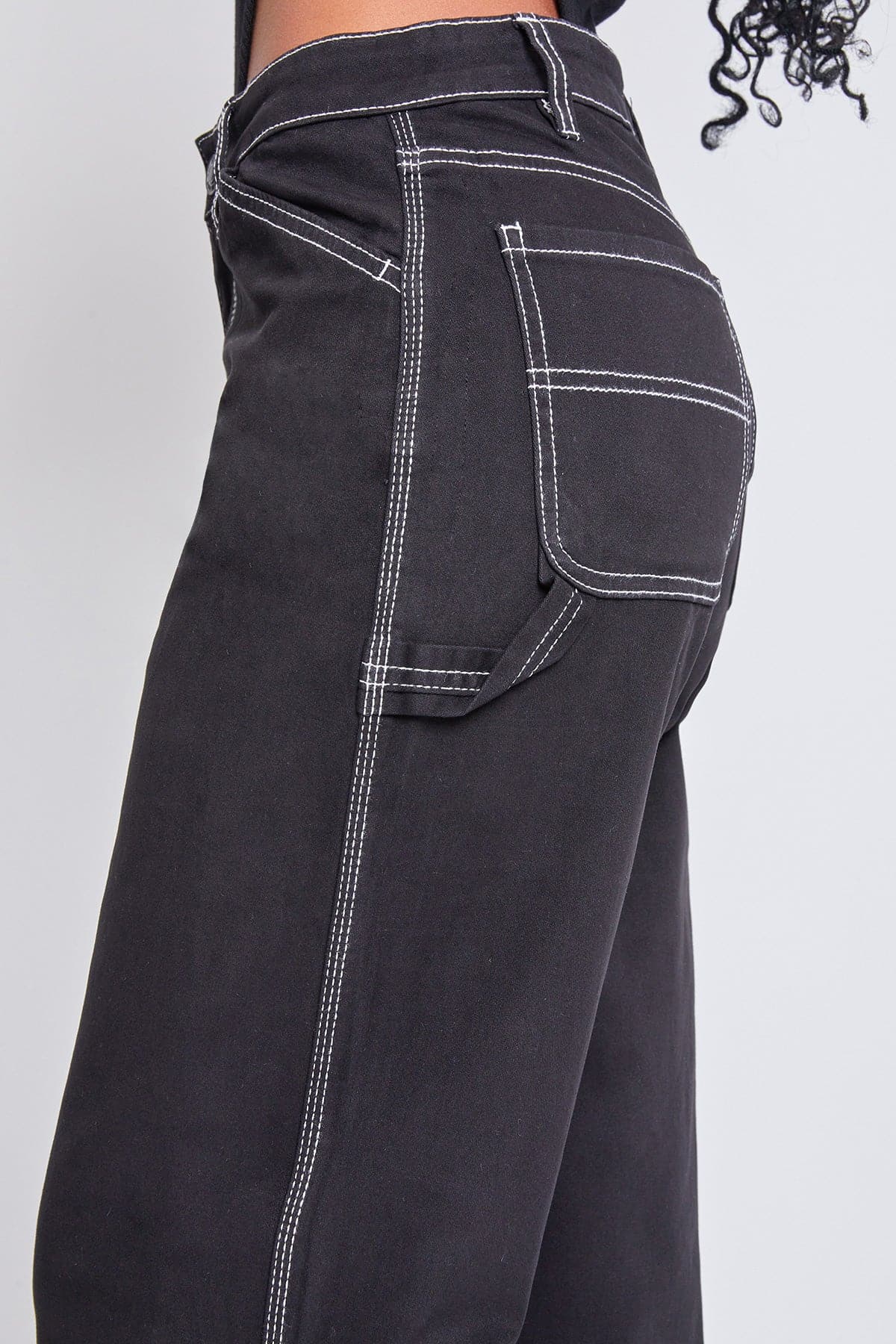 Women's High Rise Carpenter Straight Leg Pants From YMI JEANS