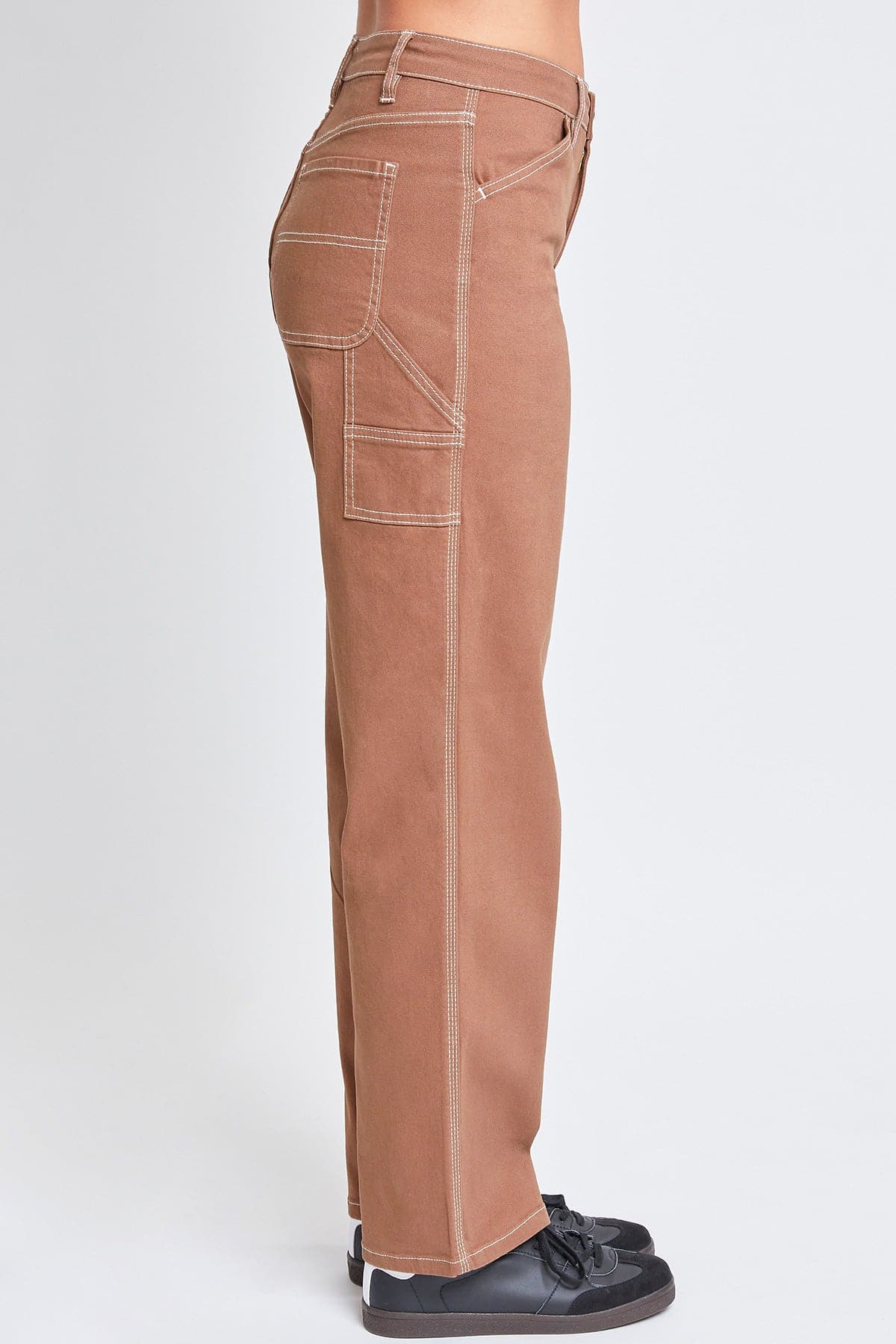 Women's High Rise Carpenter Straight Leg Pants From YMI JEANS
