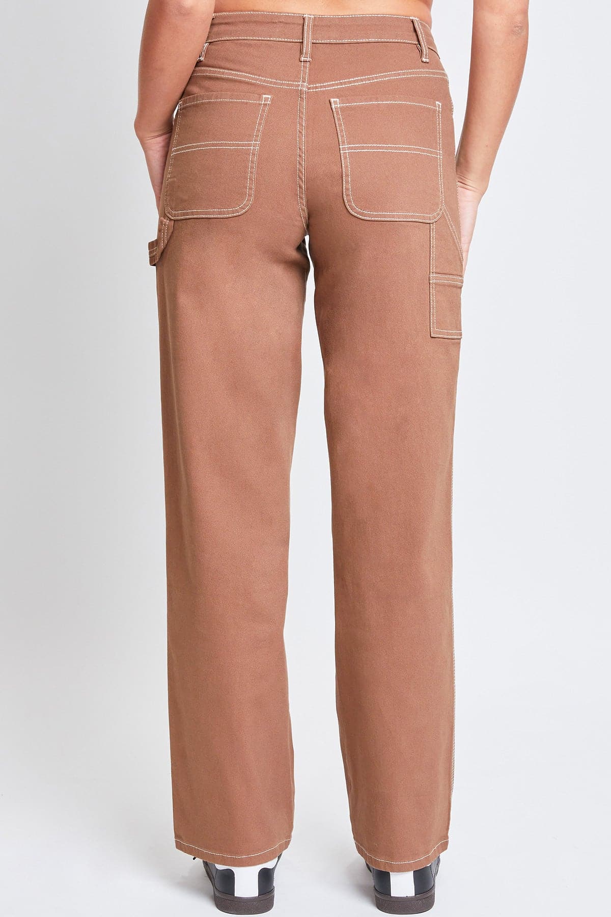 Women's High Rise Carpenter Straight Leg Pants From YMI JEANS