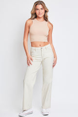 Women's High Rise Carpenter Straight Leg Pants From YMI JEANS