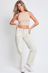 Women's High Rise Carpenter Straight Leg Pants From YMI JEANS
