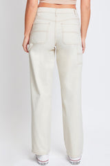Women's High Rise Carpenter Straight Leg Pants From YMI JEANS