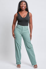 Women's High Rise Carpenter Straight Leg Pants From YMI JEANS