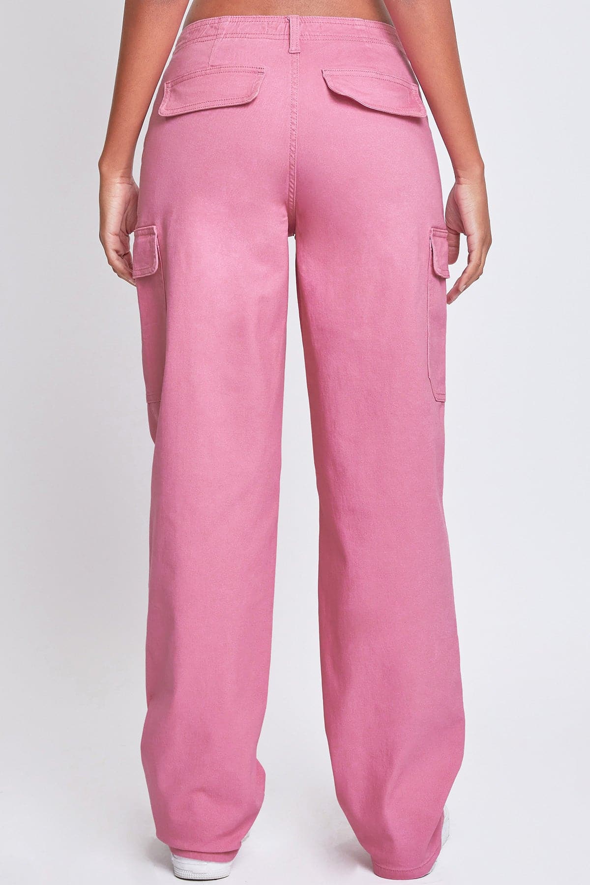Women’s High Rise Straight Leg Cargo Pants from YMI JEANS