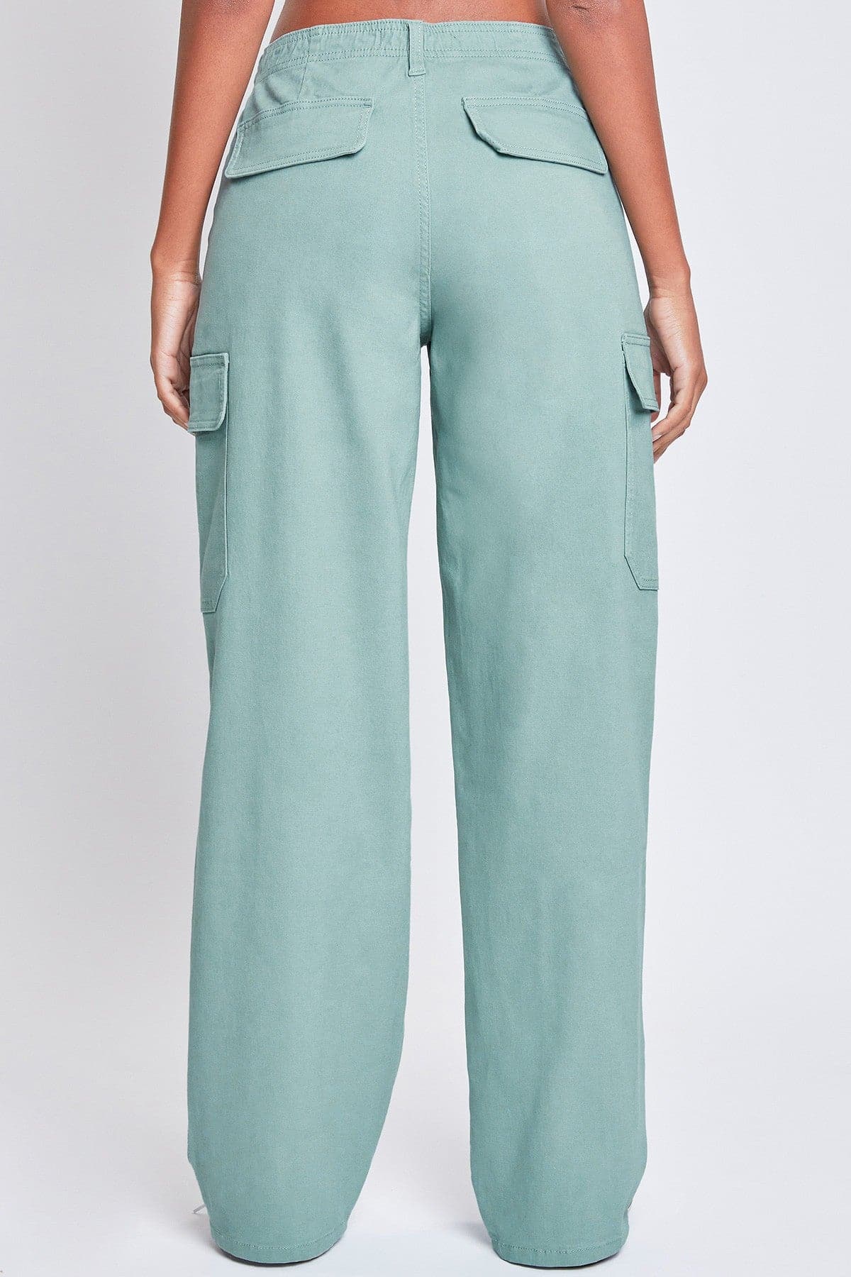 Women’s High Rise Straight Leg Cargo Pants from YMI JEANS