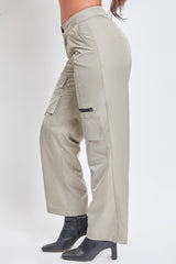 Women's  Nylon Cargo Pants from YMI JEANS