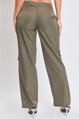 Women's  Nylon Cargo Pants from YMI JEANS