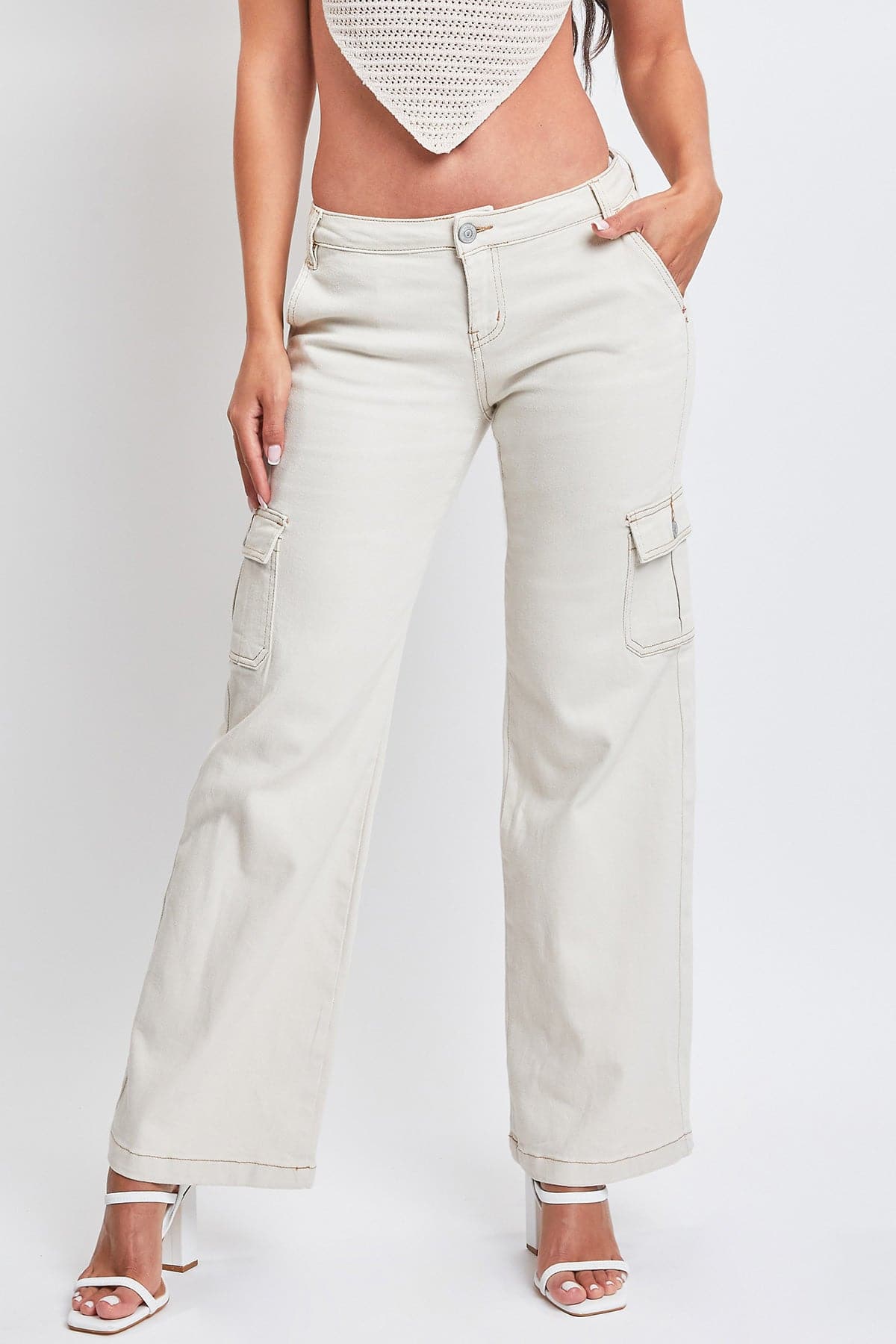 Women's Cargo Skater Pants from YMI JEANS