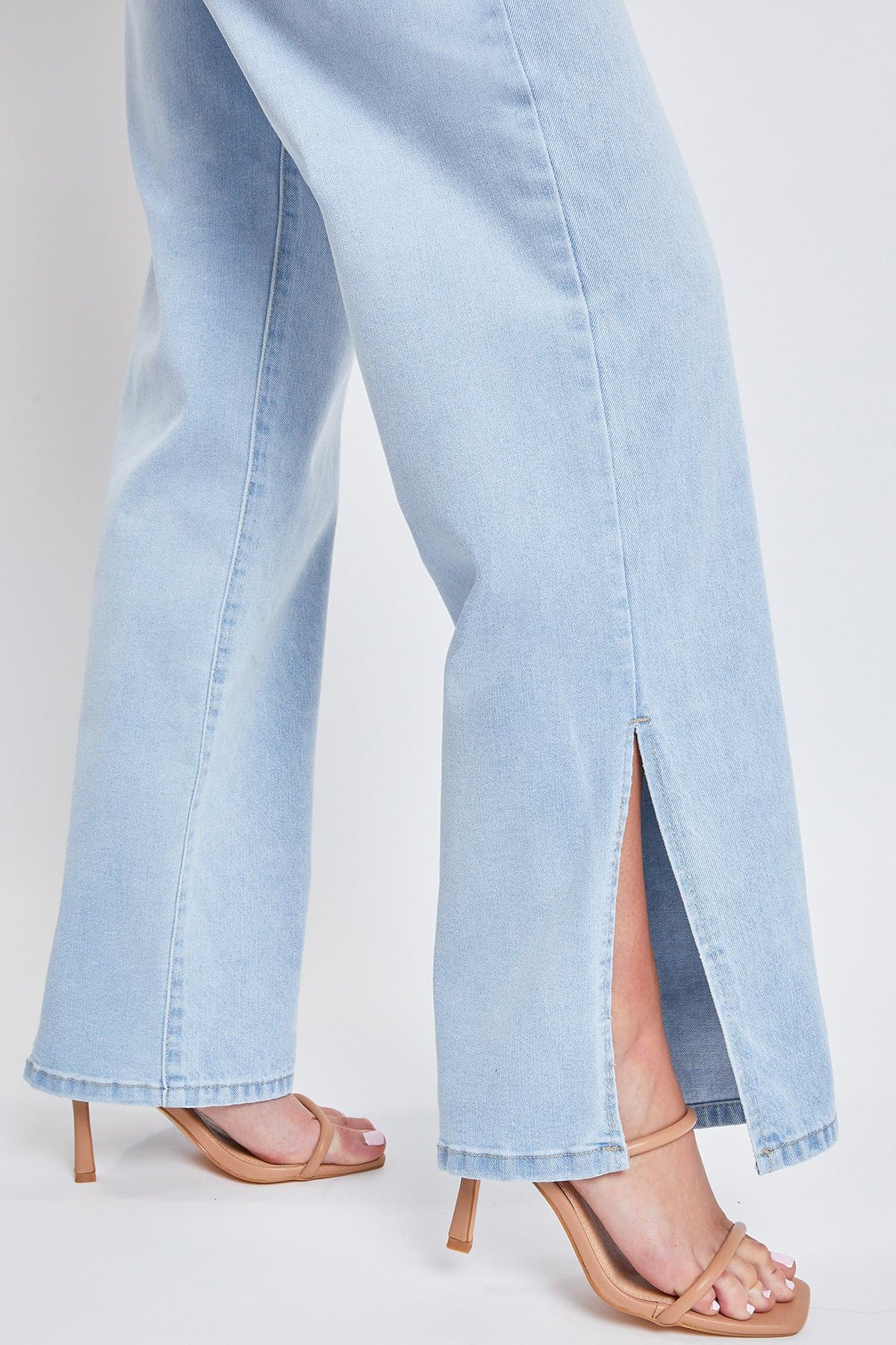 Women’s Dream 90s Straight Leg Slit Jeans From YMI JEANS