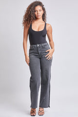 Women’s Dream 90s Straight Leg Slit Jeans From YMI JEANS