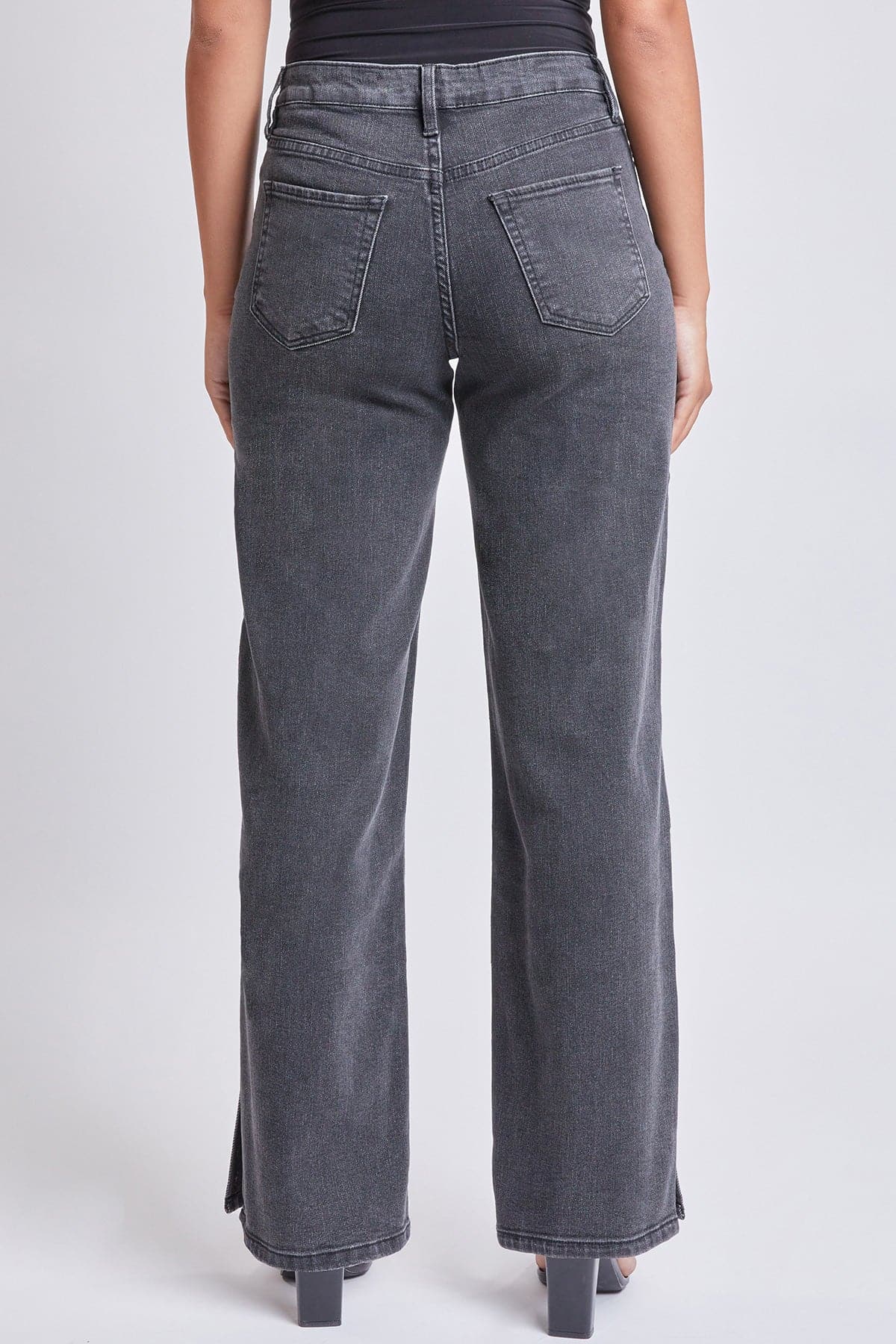 Women’s Dream 90s Straight Leg Slit Jeans From YMI JEANS