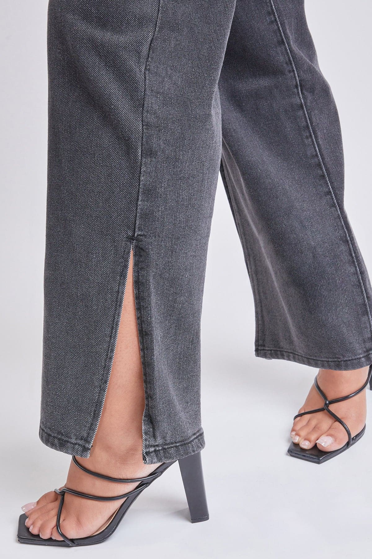 Women’s Dream 90s Straight Leg Slit Jeans From YMI JEANS