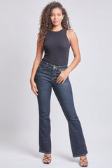 Women’s Sustainable WannaBettaButt Mid Rise Bootcut Jeans Jacket From YMI JEANS