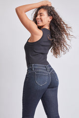 Women’s Sustainable WannaBettaButt Mid Rise Bootcut Jeans Jacket From YMI JEANS