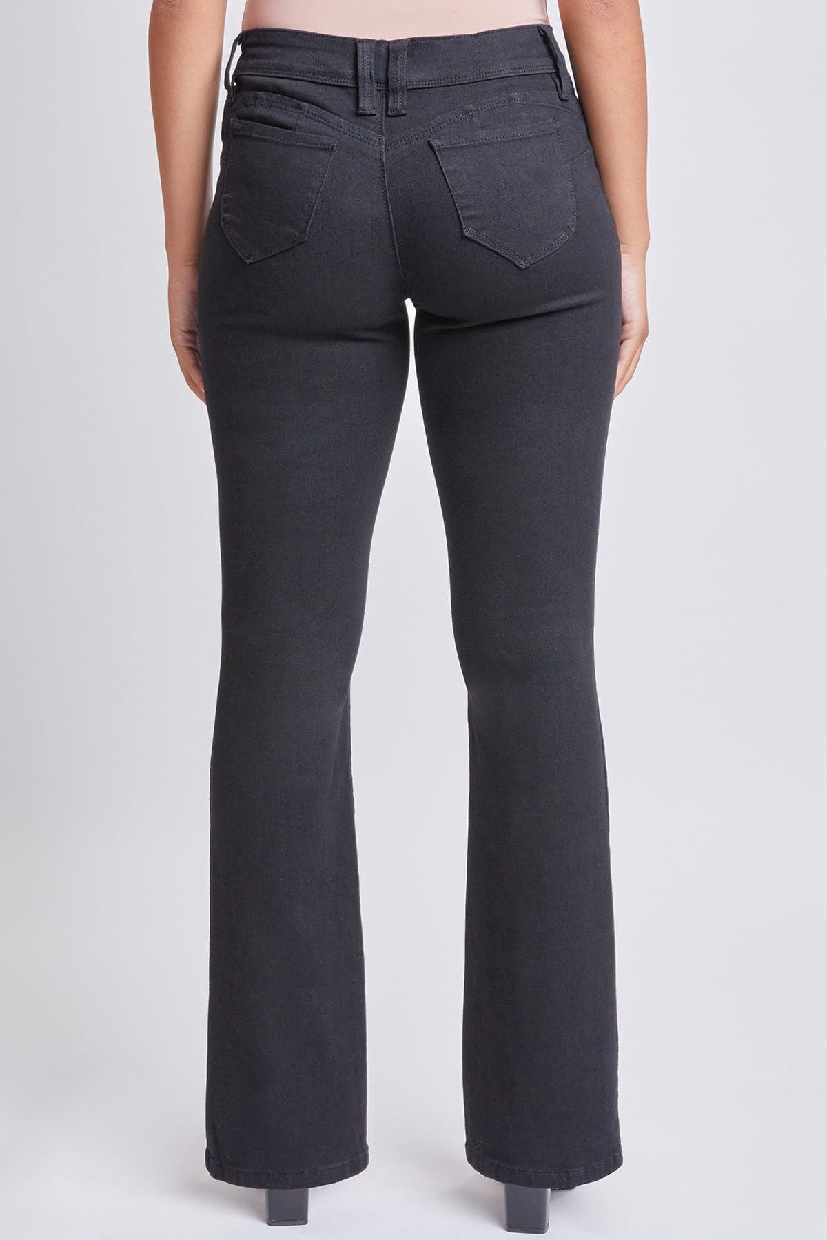 Women’s Sustainable WannaBettaButt Mid Rise Bootcut Jeans Jacket From YMI JEANS