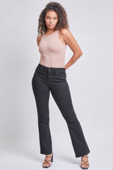 Women’s Sustainable WannaBettaButt Mid Rise Bootcut Jeans Jacket From YMI JEANS