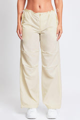 Women's Relaxed Nylon Parachute Pants From YMI JEANS