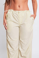 Women's Relaxed Nylon Parachute Pants From YMI JEANS