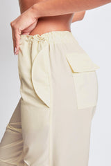 Women's Relaxed Nylon Parachute Pants From YMI JEANS